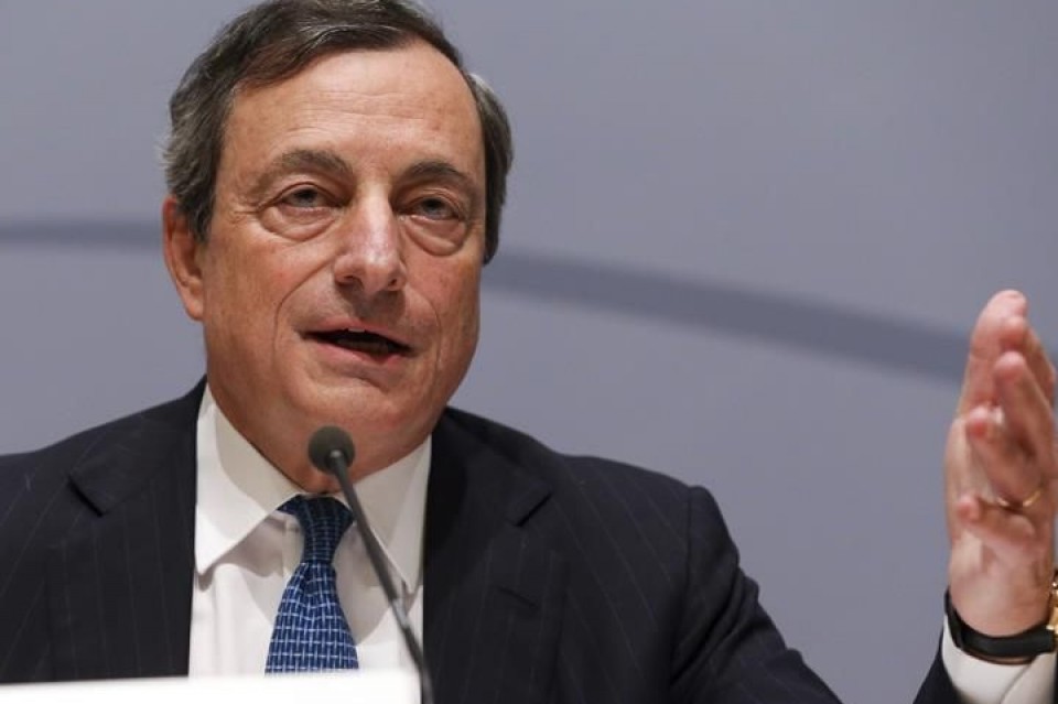 Mario Draghi EBZko presidentea. EFE