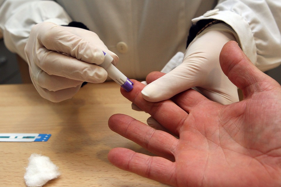 Test del SIDA. Foto de arhivo: Colegio Oficial de Farmacéuticos de Gipuzkoa. 