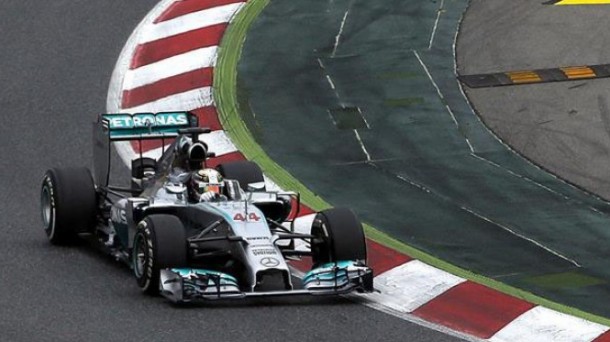 Lewis Hamilton, nagusi Espainiako Sari Nagusian. Argazkia: EFE