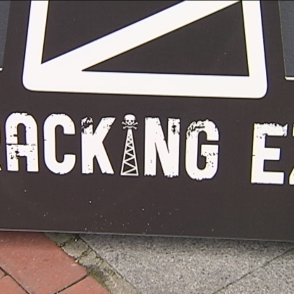 "Fracking ez". Foto: EITB