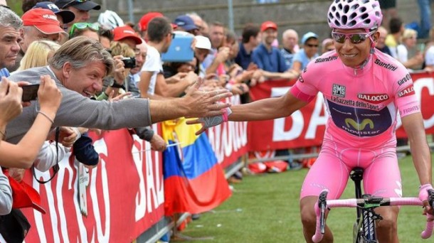Nairo Quintana, último ganador del Giro / EFE.