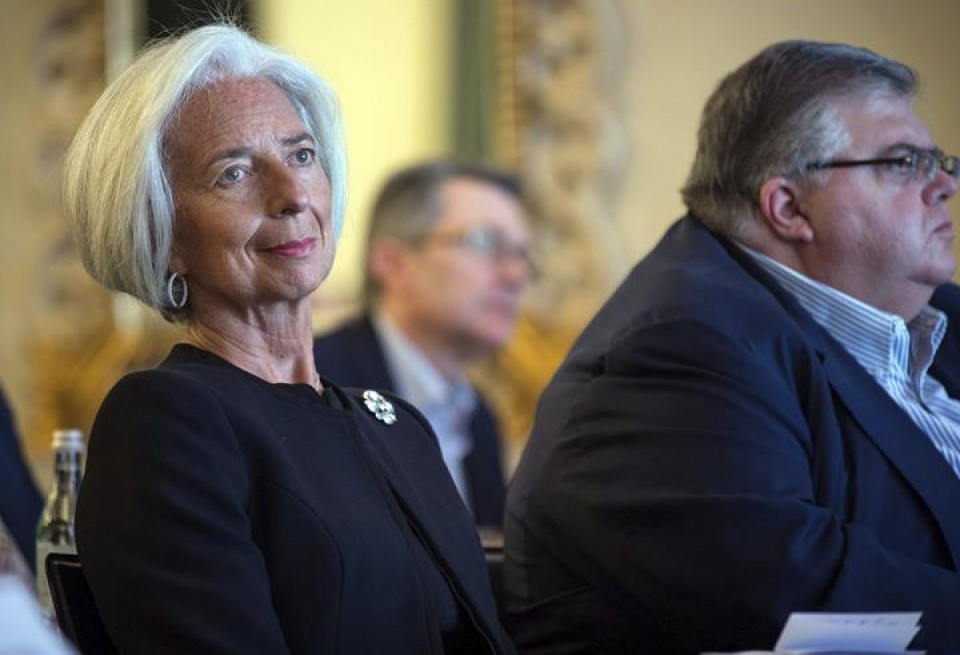 La directora del FMI, Christine Lagarde. EFE