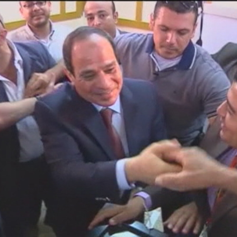 Al Sisi:'Egiptok ez du atzera egingo Mubaraken absoluzioaren eraginez'
