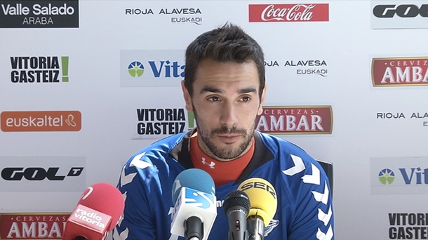 Guzmán Casaseca: "Guardo muy buenos recuerdos de mi etapa en Vitoria"