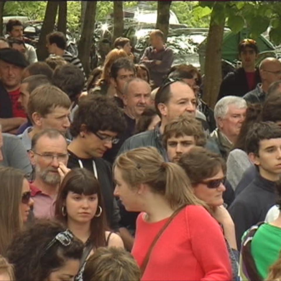 Aritxulegiko atxiloketen aurkako protesta, Donostian