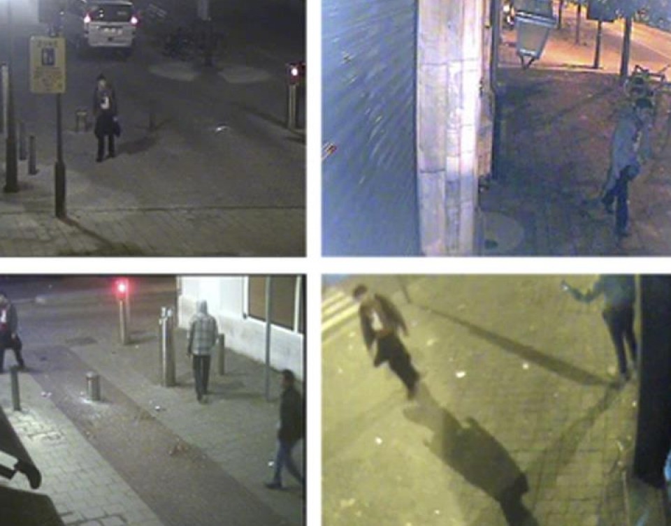 Imágenes de Hodei Egiluz captadas por una cámara de seguridad la noche de su desaparición. Foto: EFE