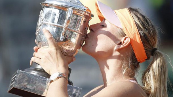 Sharapova gana Roland Garros. Foto: EFE