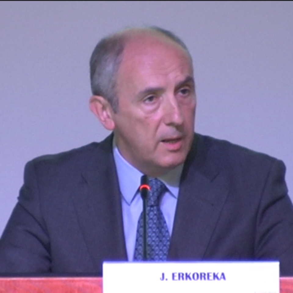 El consejero de Justicia y Administración Pública, Josu Erkoreka. Foto: EiTB