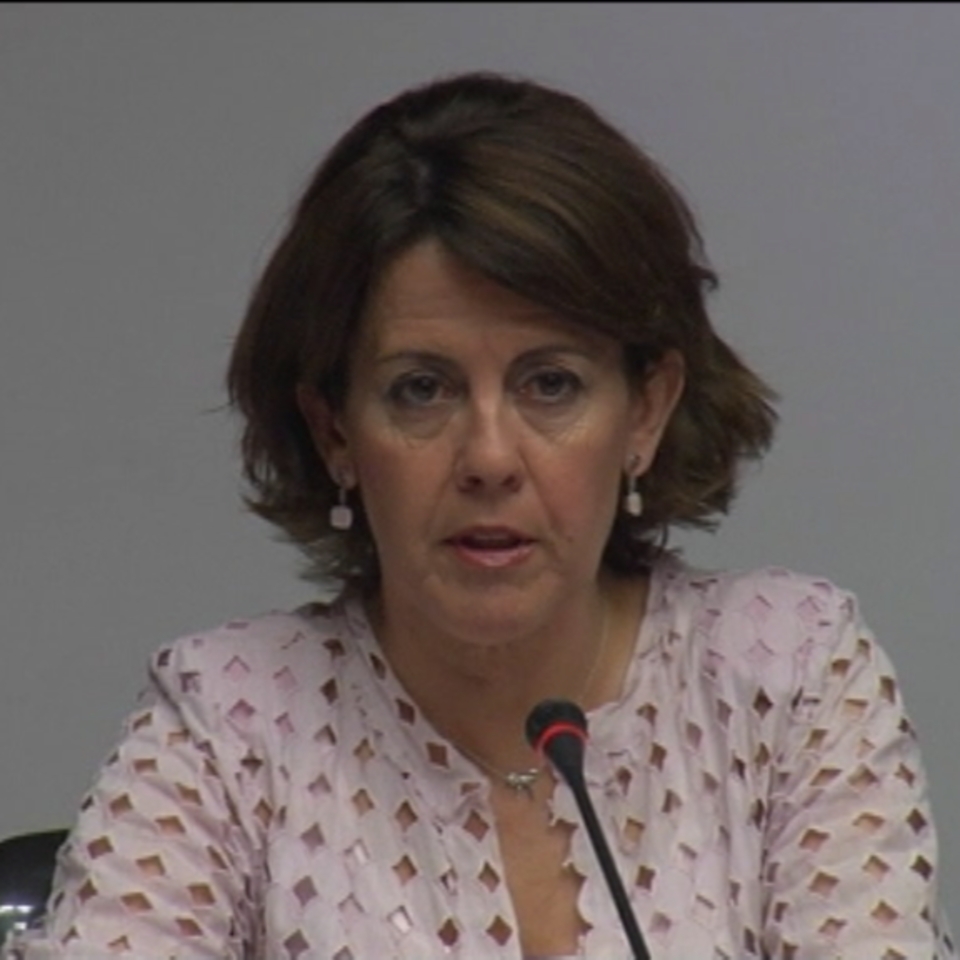 La presidenta de Navarra, Yolanda Barcina. EFE