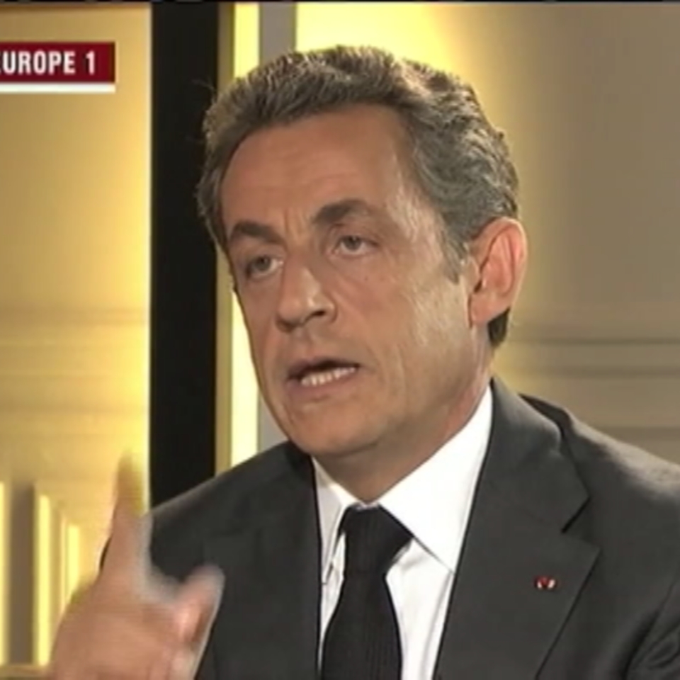 Nicolas Sarkozy, Frantziako Telebistan egindako elkarrizketan.