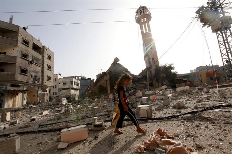 120 baino gehiago dira dagoeneko Israelek Gazan hildako palestinarrak