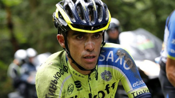 Alberto Contador, Tinkoff Saxoko txirrindularia. Argazkia: EFE