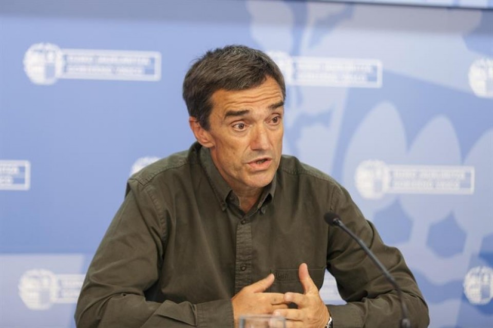 Jonan Fernández, director de Paz y Convivencia del Gobierno Vasco