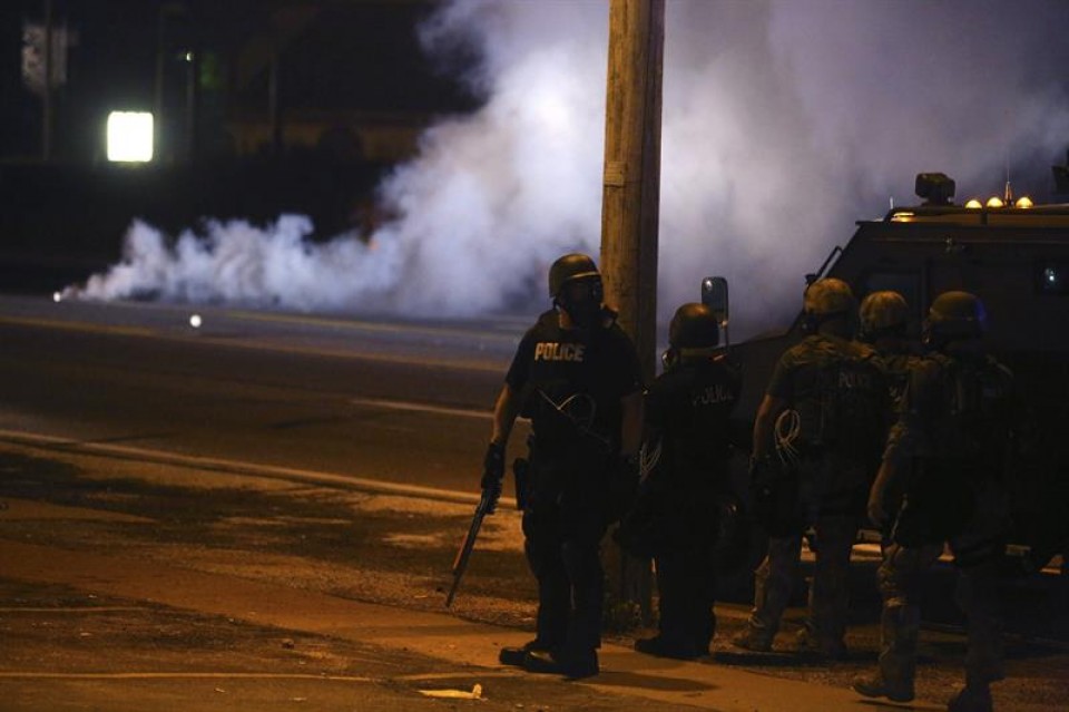 Disturbios en Ferguson, tras la muerte de Michael Brown a manos de la Policía. EFE