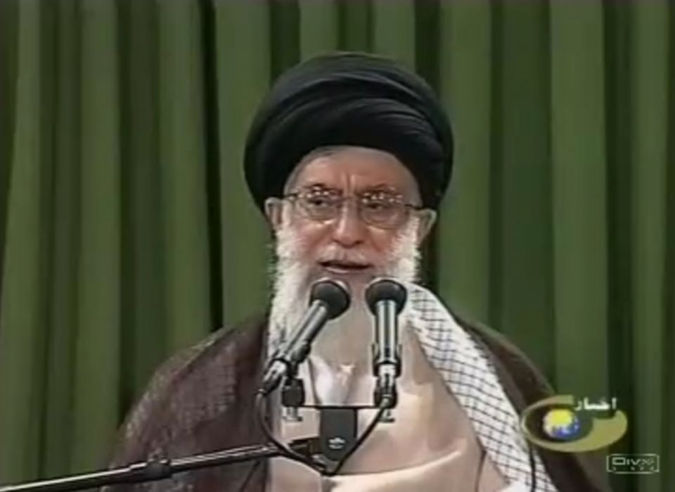 El líder supremo de Irán, ayatolá Alí Jamenei