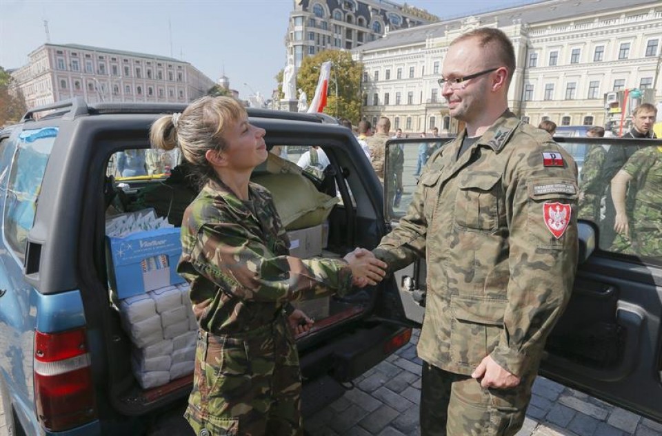 Ayuda humanitaria en Ucrania