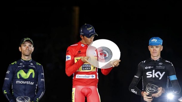 Alberto Contador luchará por llevarse la victoria. EFE