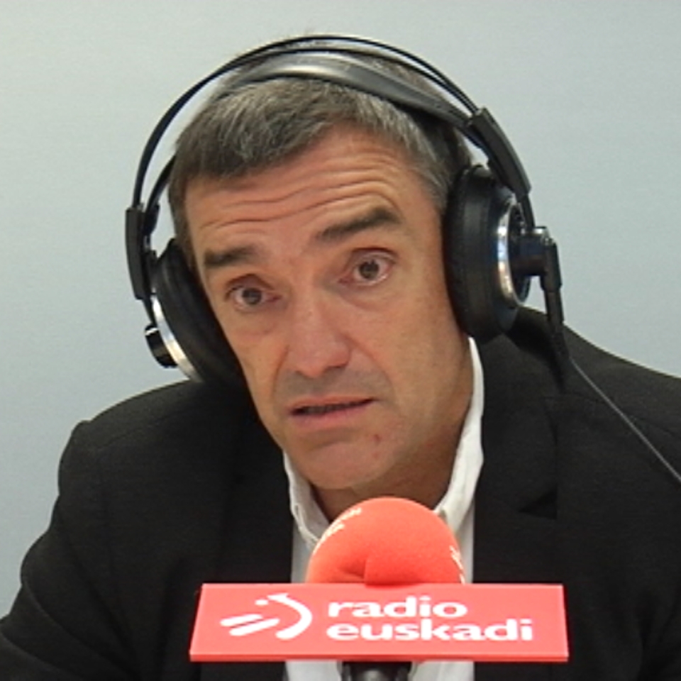 El Secretario de Paz y Convivencia del Gobierno Vasco, Jonan Fernández, en Radio Euskadi.
