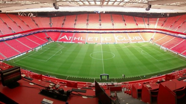 Estadio San Mamés Barria de Bilbao.