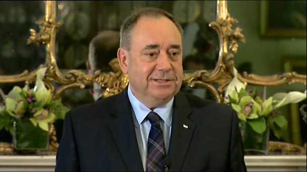 Alex Salmond: 'Veremos una Escocia independiente en poco tiempo'