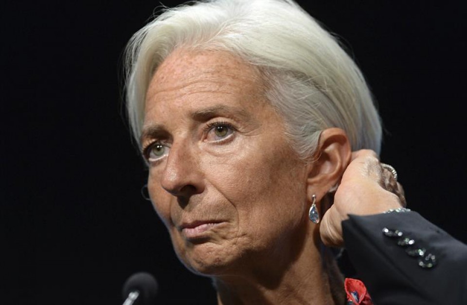 La presidenta del FMI, Christine Lagarde.