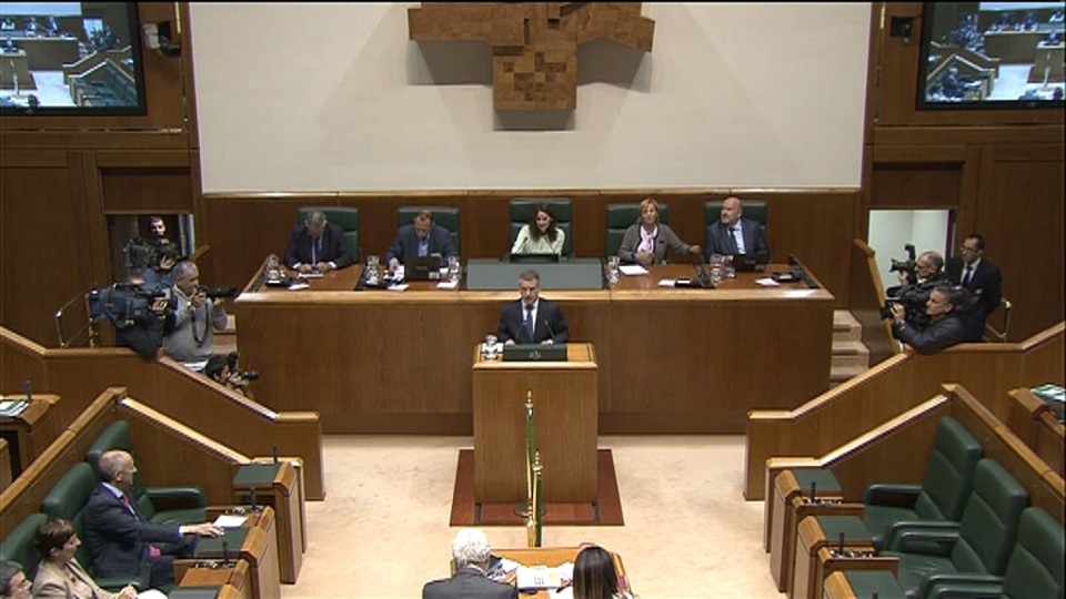 El Parlamento Vasco.