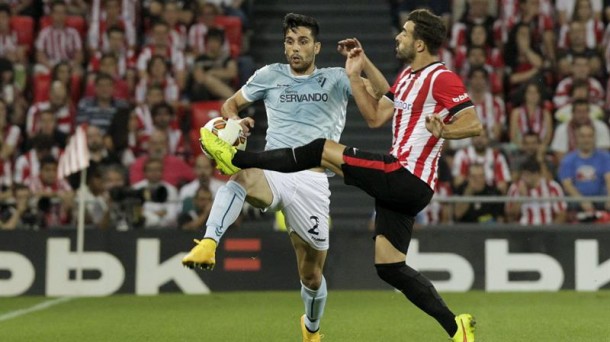 Imagen de la primera vuelta disputado en San Mamés. Foto: EFE