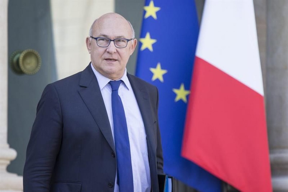 Michel Sapin Frantziako Ekonomia ministroa. Argazkia: EFE