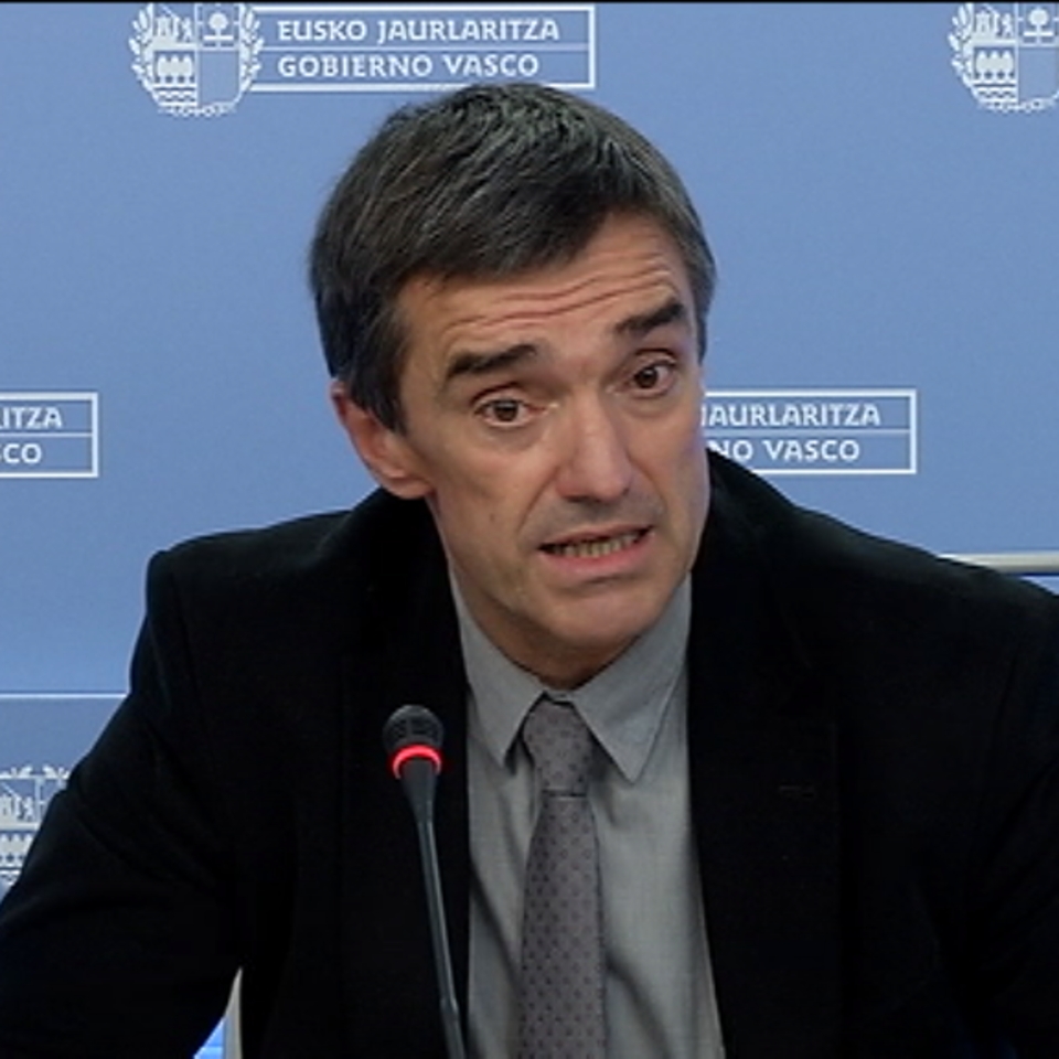 Jonan Fernández, director de Paz y Convivencia del Gobierno Vasco