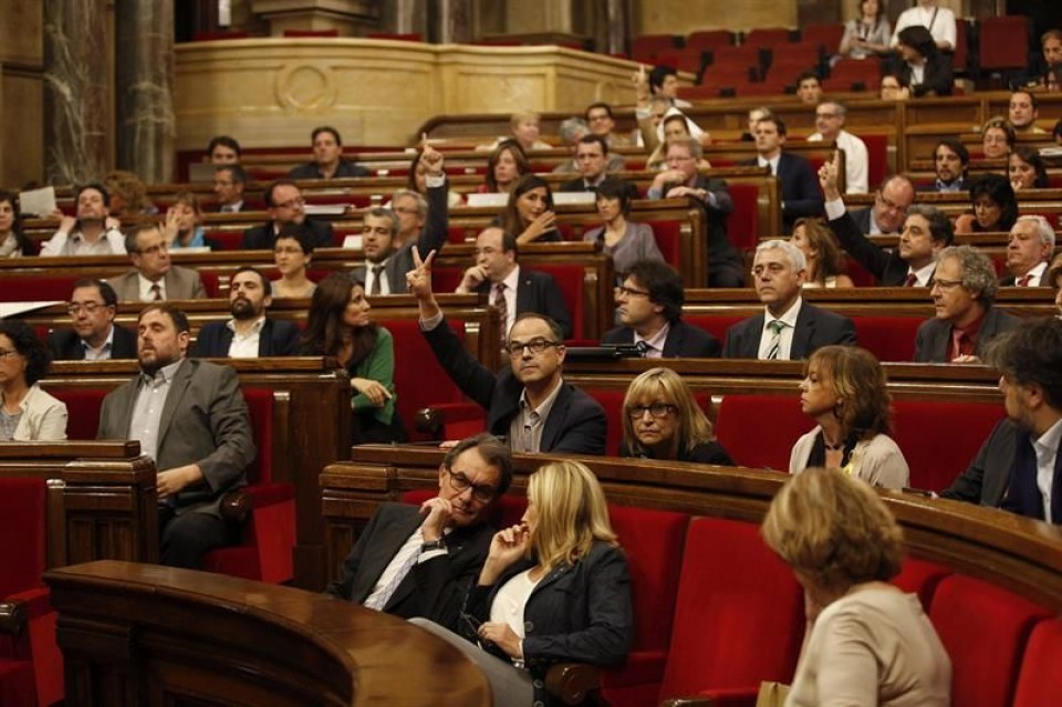 Kataluniako Parlamentua. Argazkia: EFE
