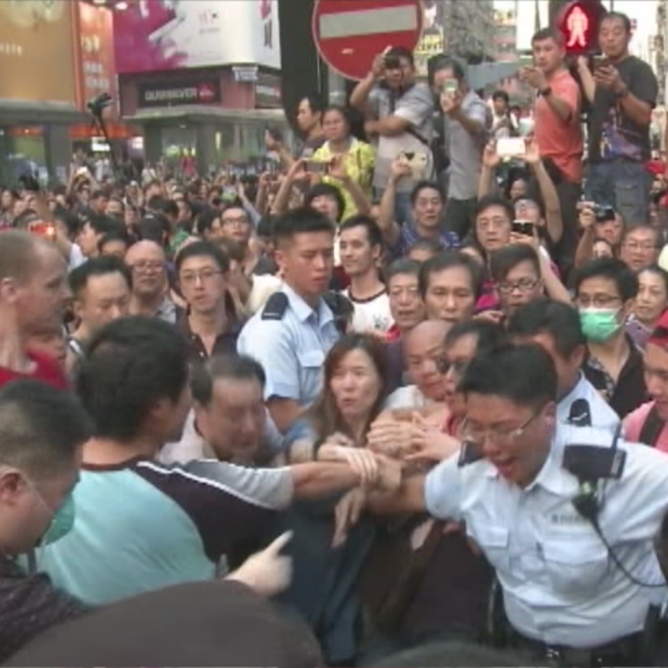 Protestas en Hong Kong EFE