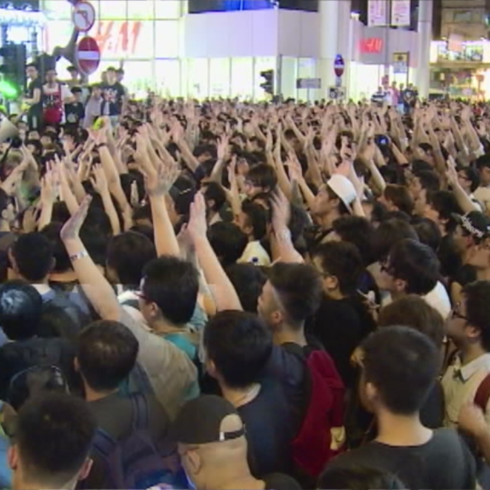 Protestas en Hong Kong. EFE