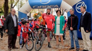 Juan Carlos Nájera, 24 horas de pedaladas solidarias
