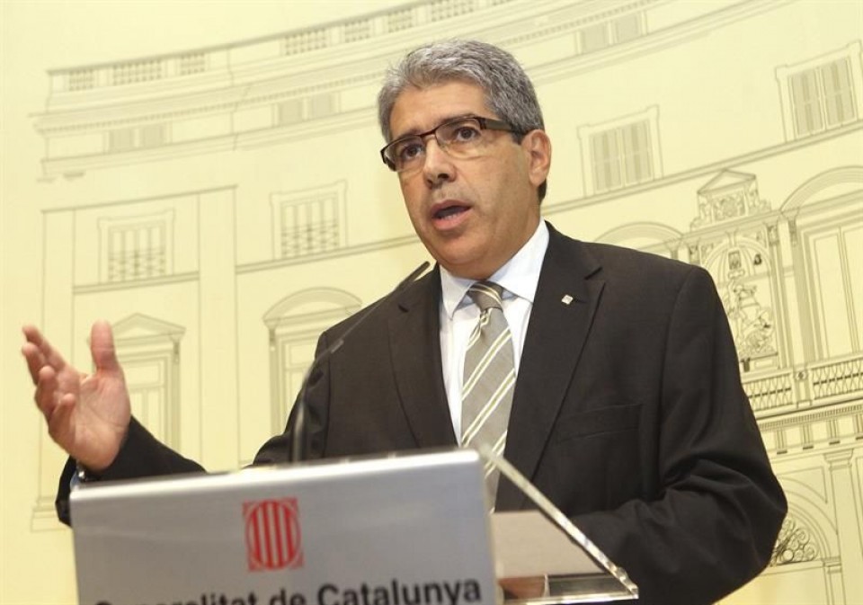 Francesc Homs, Kataluniako Gobernuaren bozeramailea.