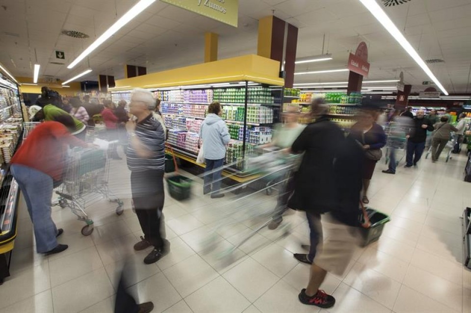 Supermercado Mercadona en Vitoria-Gasteiz. Foto: EFE