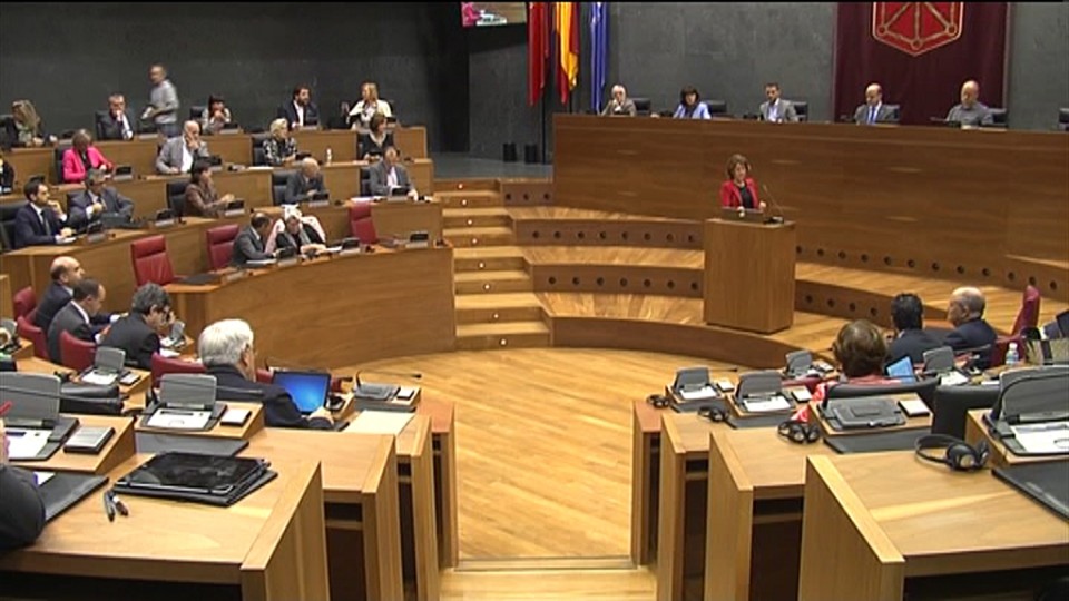 Nafarroako Parlamentua. EFE