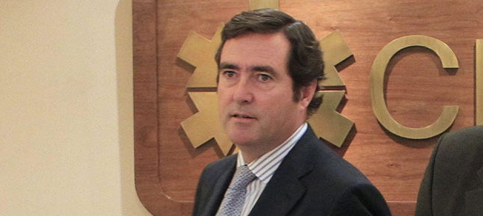 El presidente de Cepyme, Antonio Garamendi.