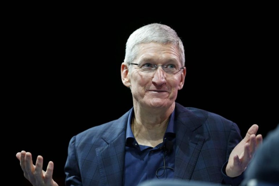 Tim Cook Apple konpainiako CEO. Argazkia: Apple