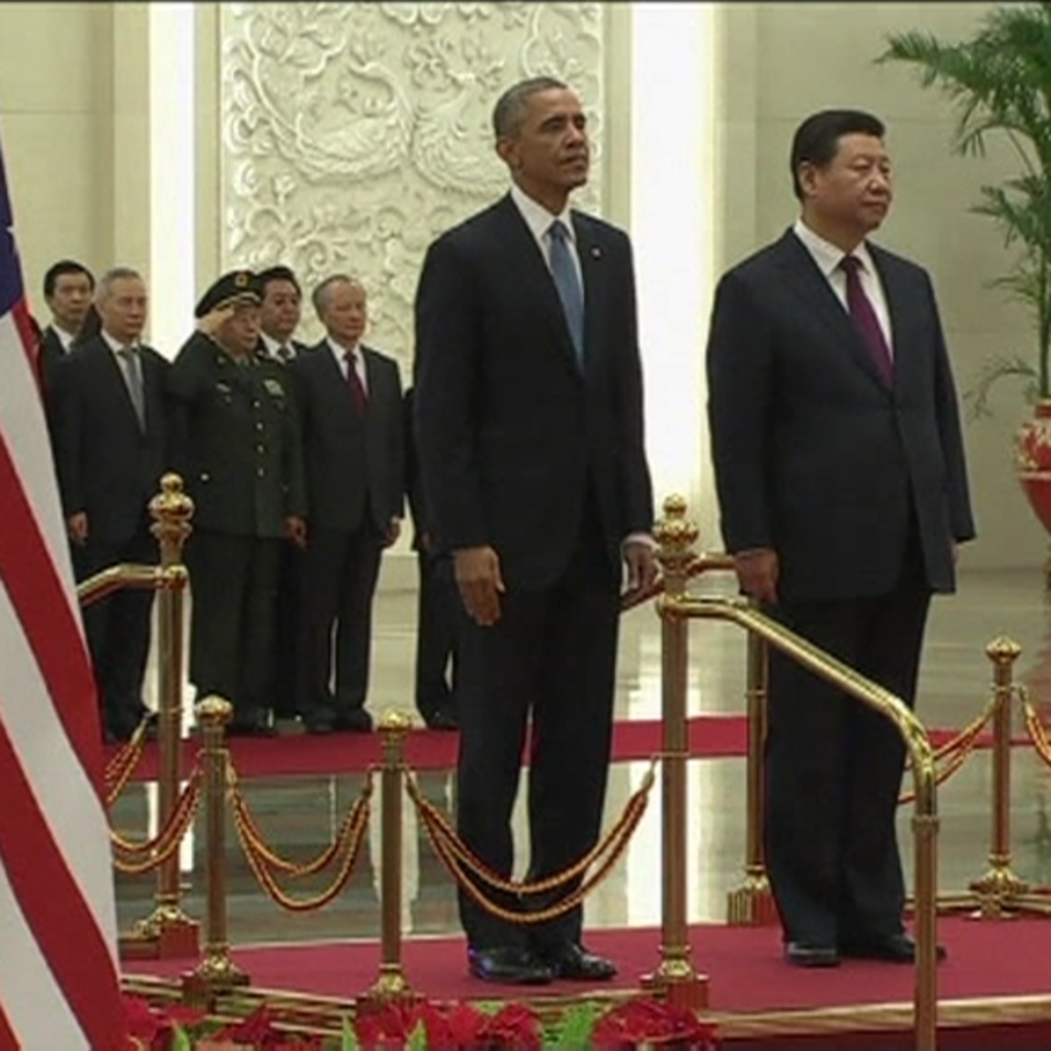 Barack Obama eta Xi Jinping. EFE.