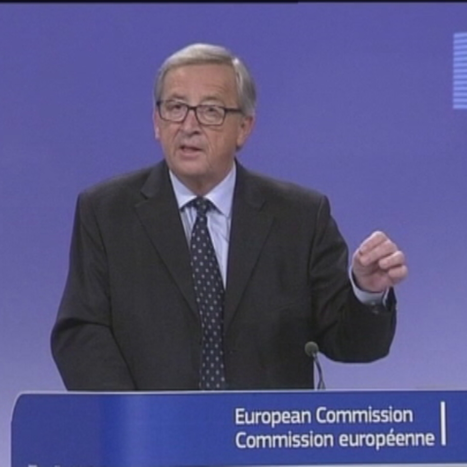 El presidente de la Comisión Europea (CE), Jean-Claude Juncker. Foto: EFE