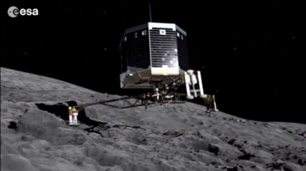 Philae entra en hibernación tras mandar datos sobre el cometa 67P