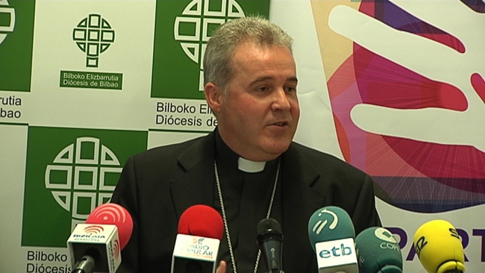 Mario Iceta, obispo de la diócesis de Bilbao. Foto de archivo: EITB