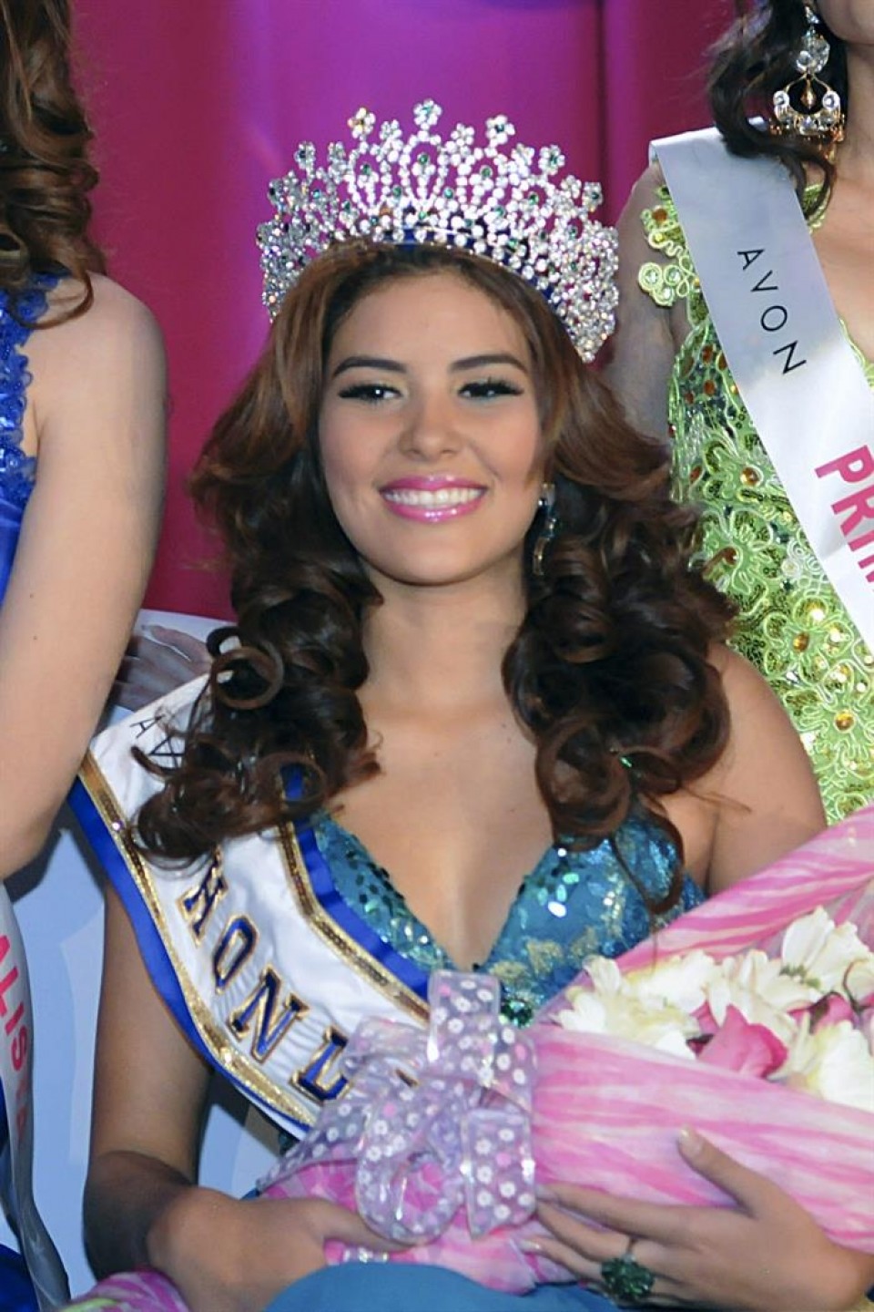 La candidata de Honduras a Miss Mundo 2014 María José Alvarado. Foto: EFE