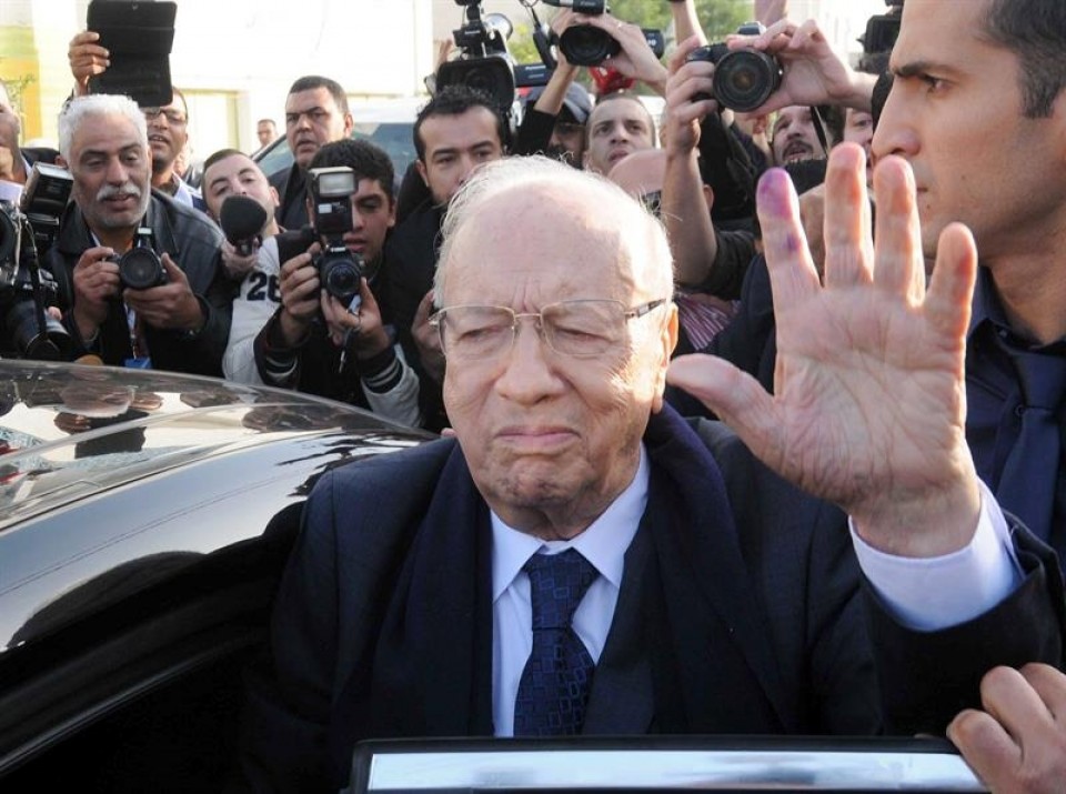 Las encuestas de las elecciones tunecinas dan como vencedor a Essebsi. Foto: EFE