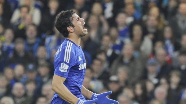 Diego Costa, jugador del Chelsea. Foto: EFE