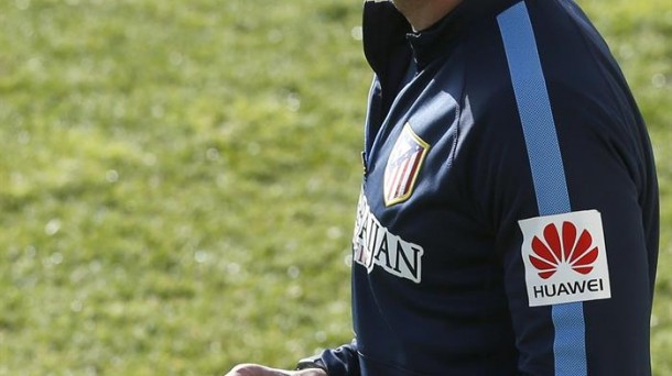 Simeone, entrenador del Atlético. Foto: EFE