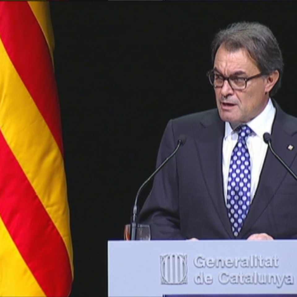 Artur Mas Generalitateko presidentea. EFE