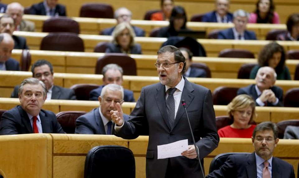 Mariano Rajoy Espainiako Gobernuko presidentea. Artxiboko irudia: EFE
