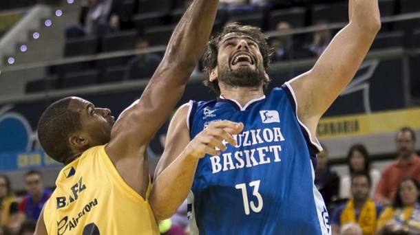 Herbalife Kanaria Handia-Gipuzkoa Basket. Argazkia: EFE
