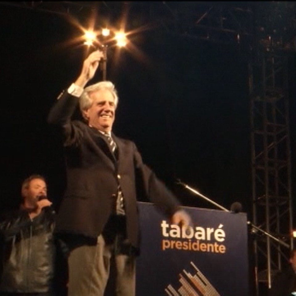Tabaré Vázquez ha ganado las elecciones en Uruguay. EFE.